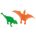 Lichtgevende dino figuurtjes in koker (10 stuks)
