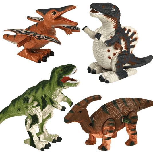Opwindbare Dino figuren