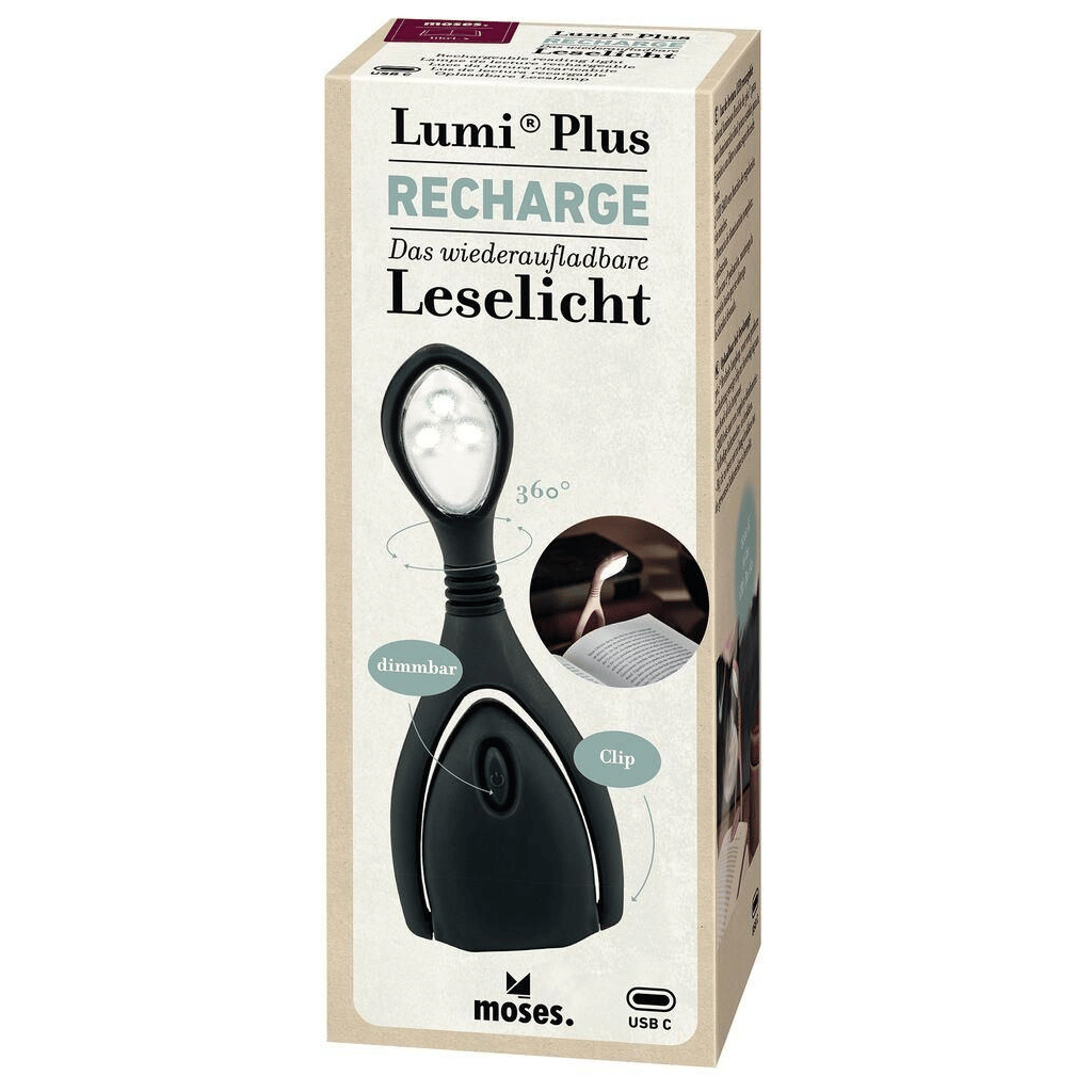 Leeslamp Libri_x lumi plus - Oplaadbaar