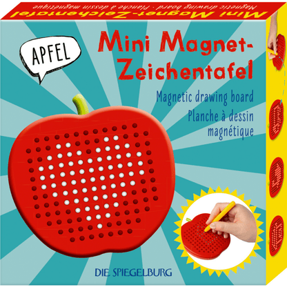 Mini magnetische tekentafel appel