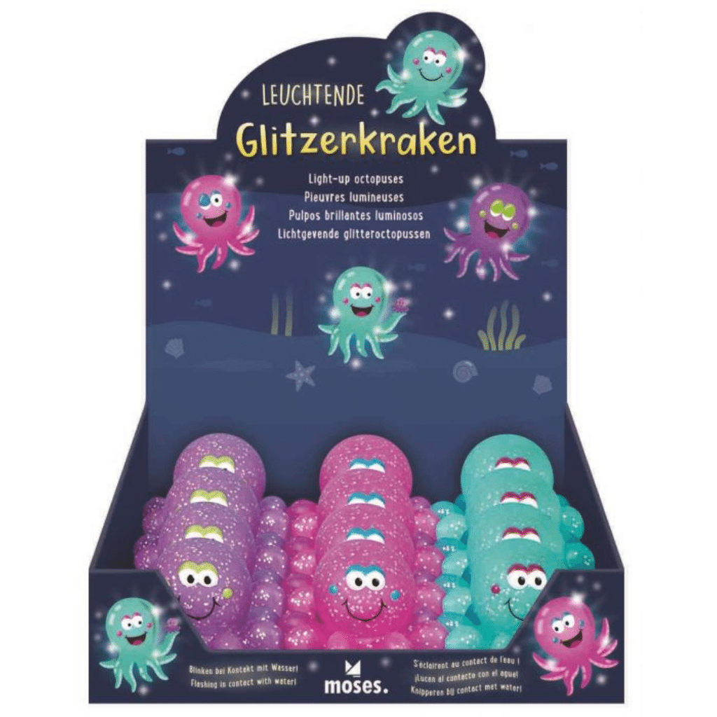 Lichtgevende baddiertjes Octopus