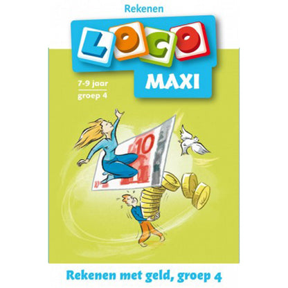 Loco Maxi leerspel (7-9 jaar) - Rekenen met geld, groep 4 / 2de leerjaar