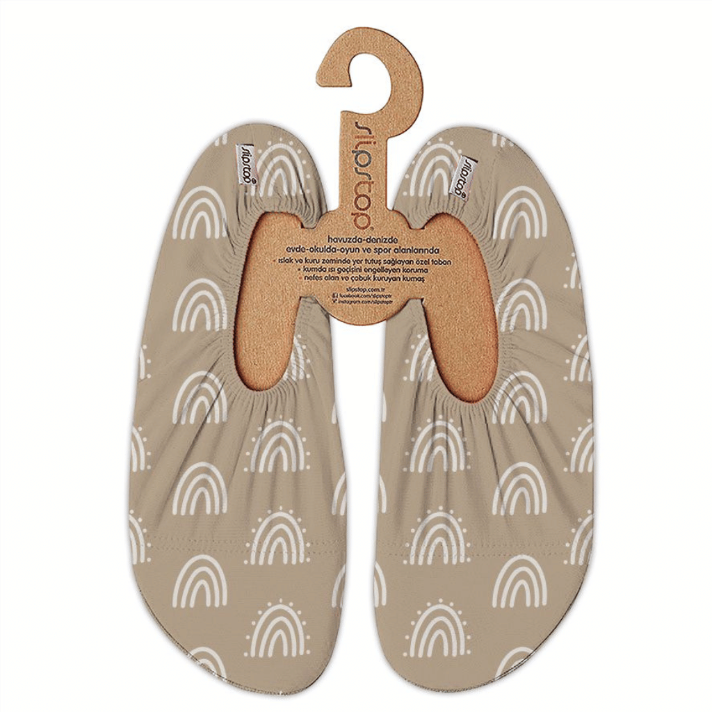 Slipstop antislip waterschoenen voor tieners/volwassenen - Caramel