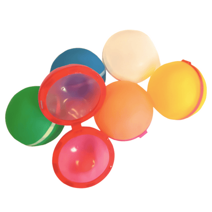 Hervulbare waterballonnen - setje 6 stuks