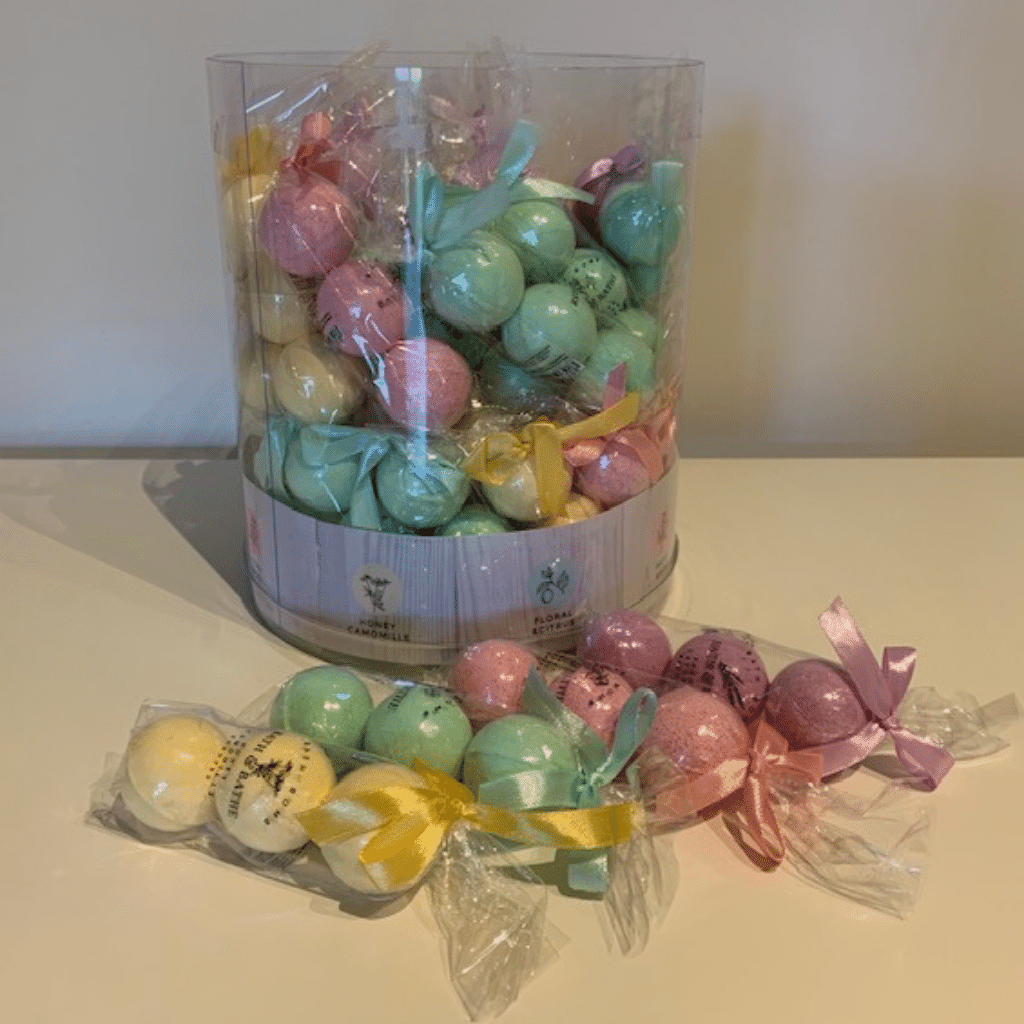 Geschenksetje bruisballen (3 stuks in 1 kleur)