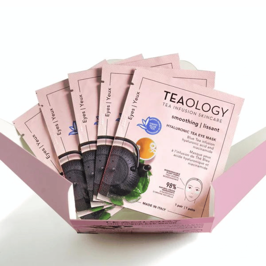 Teaology Voordeelpack- Hyaluronic Tea Eye Mask (4 + 1 GRATIS)
