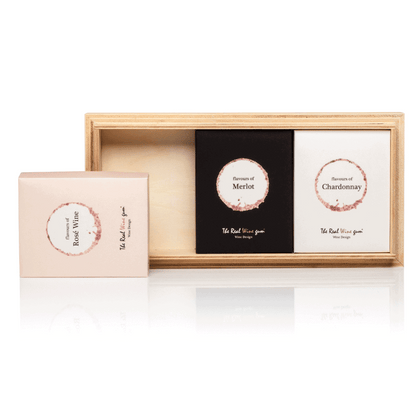 The Real Wine gum - Trio on Wood giftset